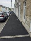 Micro asphalt treatment after
