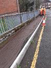 Micro asphalt treatment before