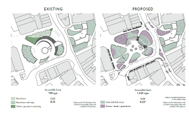 Castle Square proposed layout.