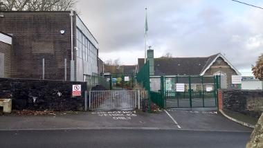 Former Gowerton Primary from road