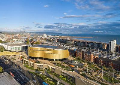 Swansea Arena (Sunny Day)