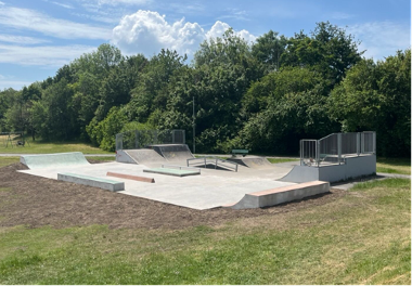 Melin Mynach Skate Park.