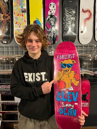 Swansea skateboarder Jon Lawton