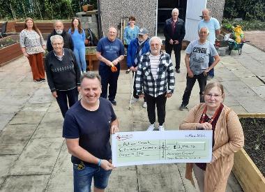 Mens Shed Cheque