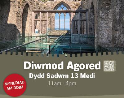 Oystermouth Castle Open Day Sep 2025 Welsh