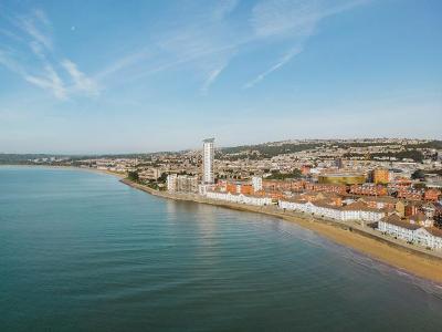 Swansea Bay drone
