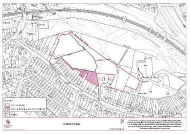 Land at Frederick Place aerial plan