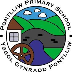 Pontlliw primary school logo