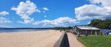 Beach at the Secret in Swansea