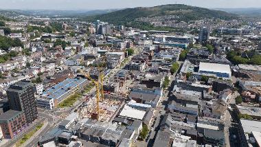 Kingsway from above (August 2022)